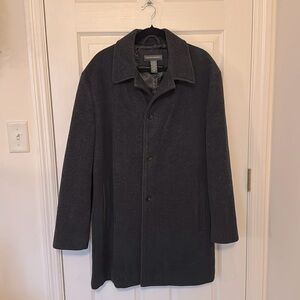Banana Republic Wool/Cashmere Coat-Men’s Large